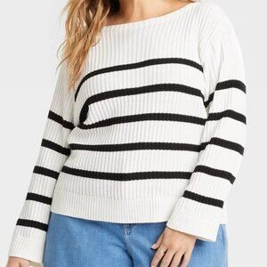 Ava & VIiv - Women's Boat Neck Pullover Sweater 2XL - NWT